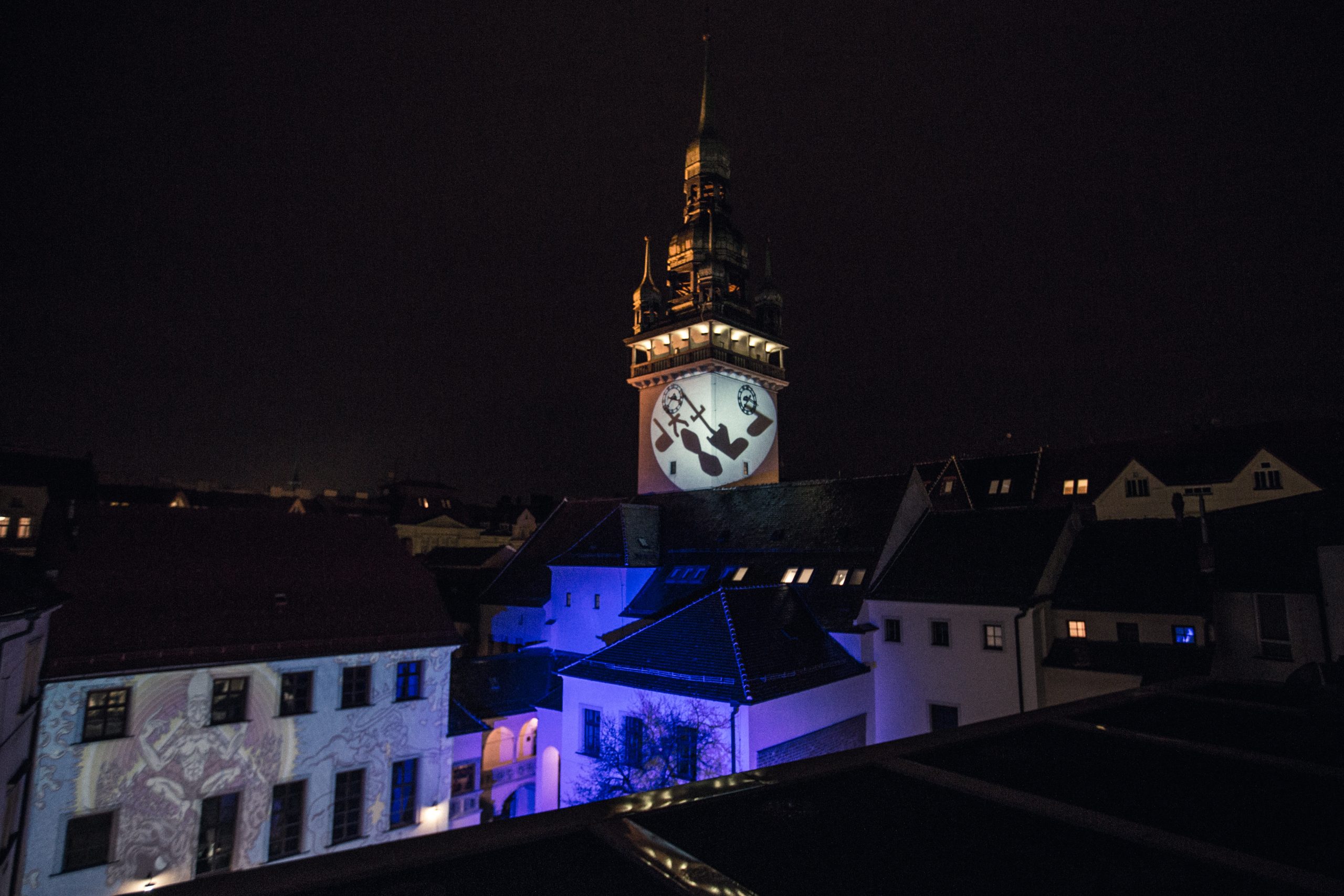 City and Town Hall lighting